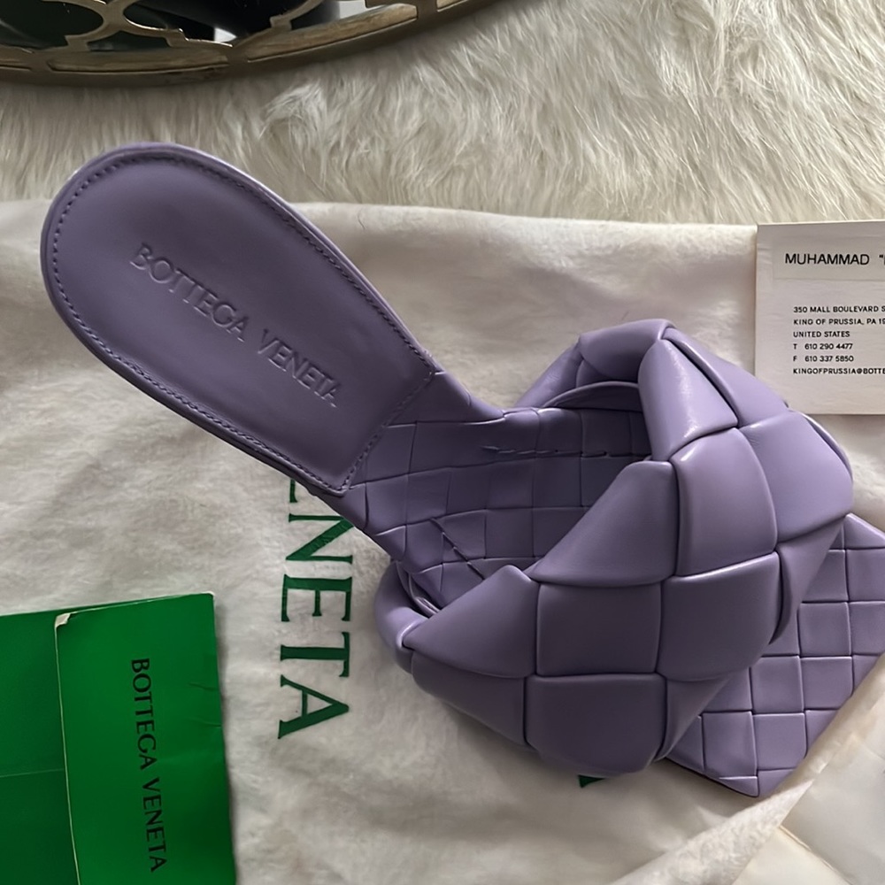 Lavender bottega Veneta heels s/z 38 1/2